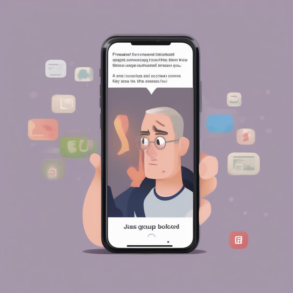 Bị chặn vào nhóm Facebook
