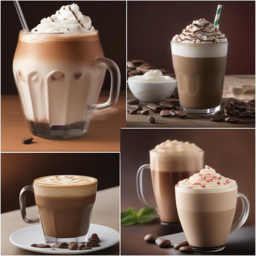 Biến Tấu Độc Đáo Với Cafe Mocha Latte