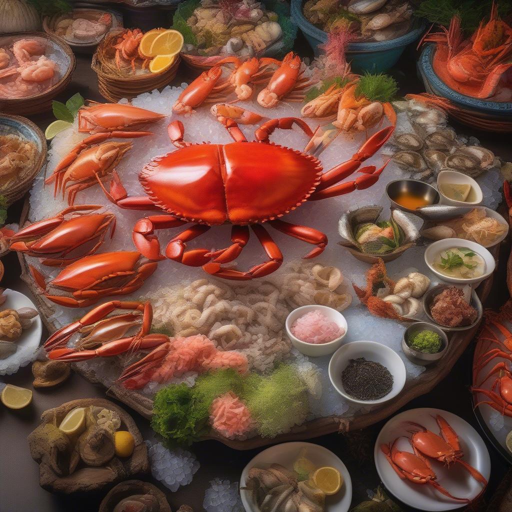 Buffet hải sản Hà Nội giá rẻ