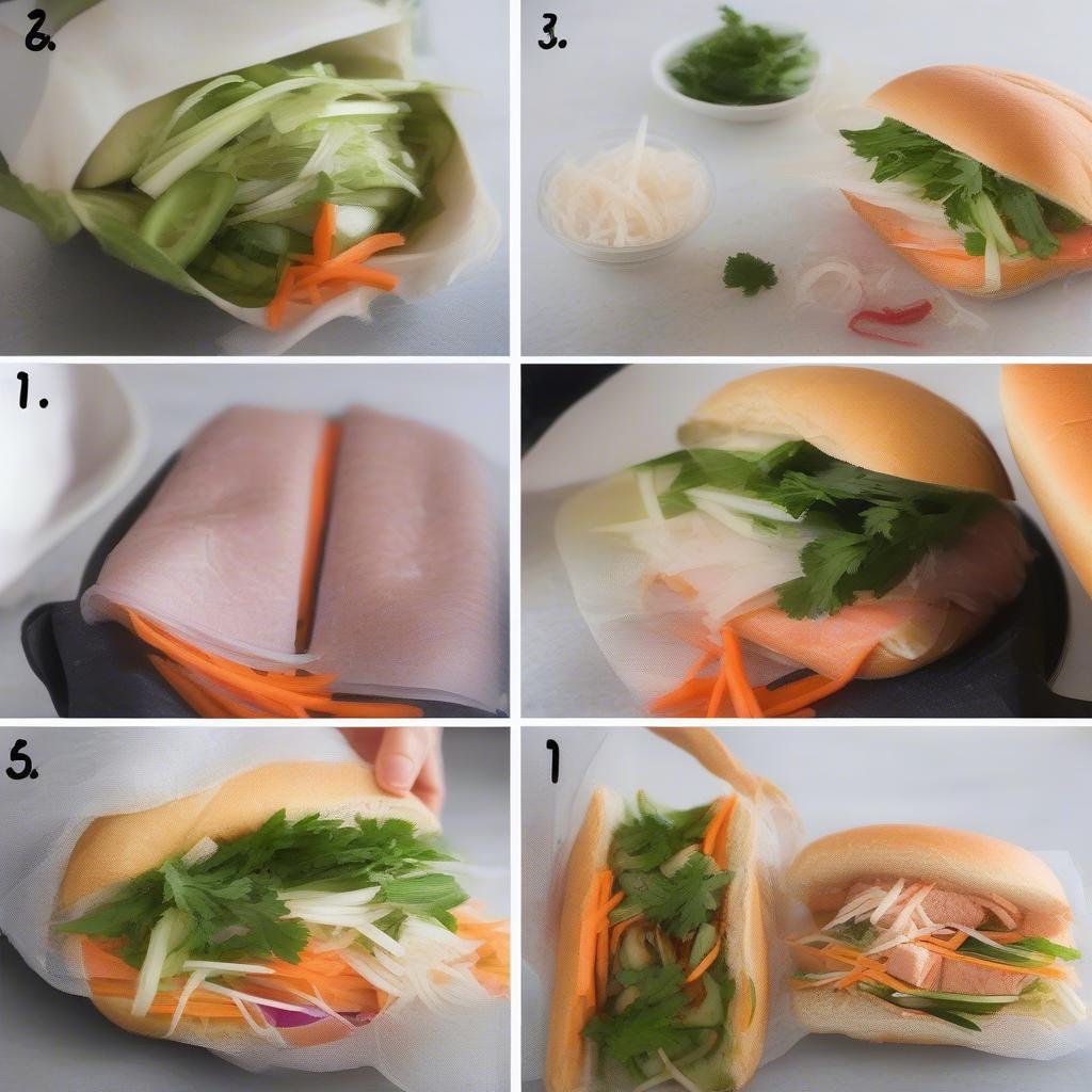 Các Bước Làm Bánh Mì Thịt