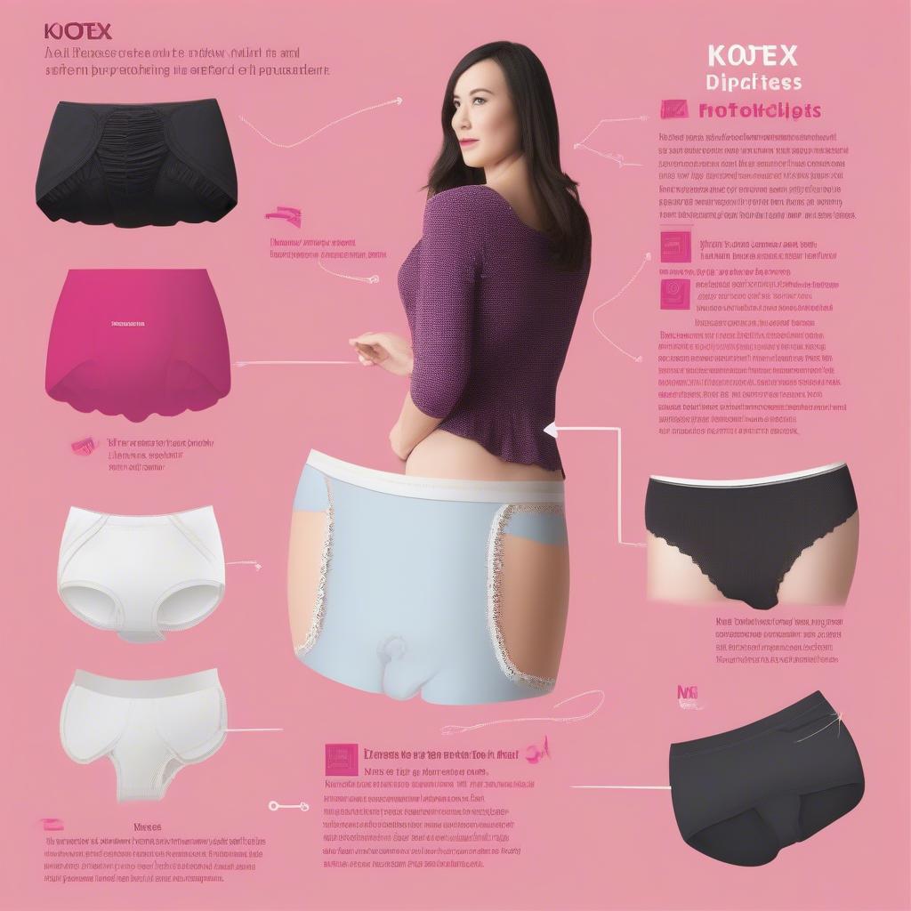 Hướng dẫn sử dụng kotex dạng quần