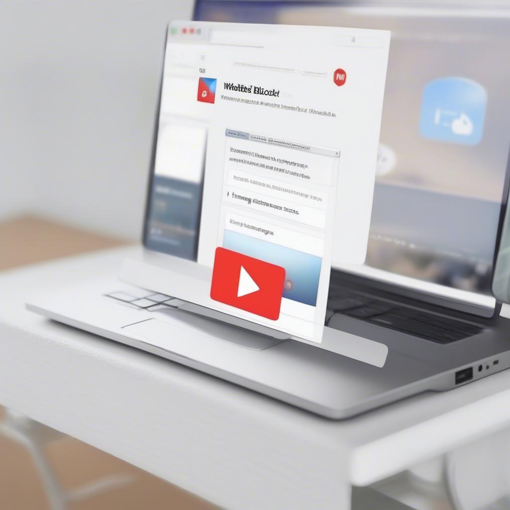 Chặn YouTube trên máy tính: Hình ảnh minh họa giao diện chặn web