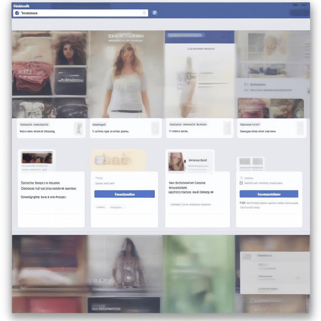 Chọn Template Cửa Hàng Fanpage