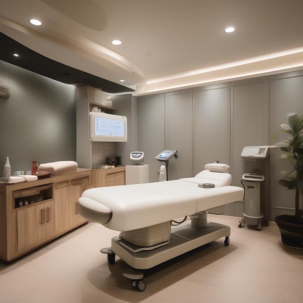 Giá máy móc spa hiện đại