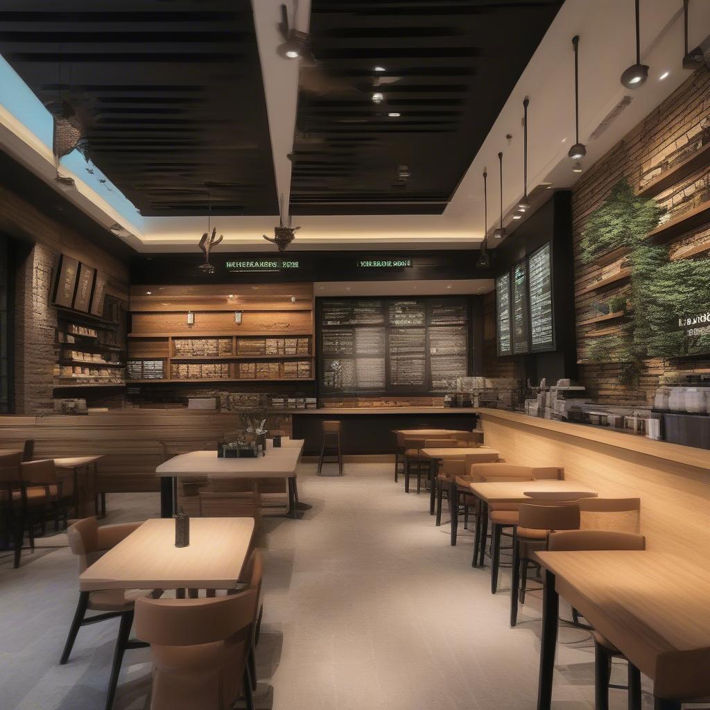 Không Gian Starbucks Hà Nội