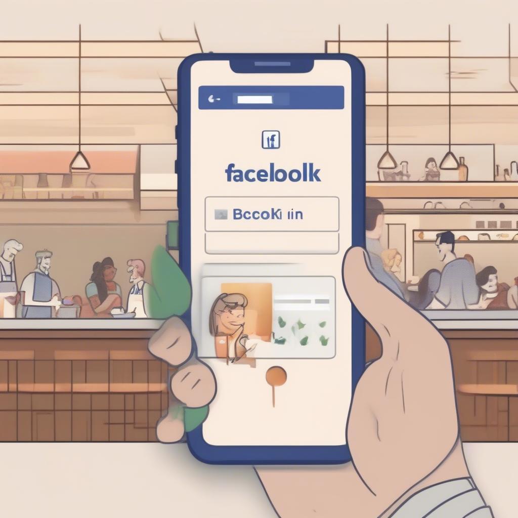 Khuyến khích khách hàng check-in trên Facebook