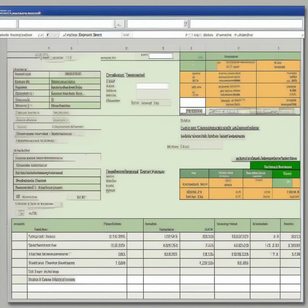 Mẫu file Excel quản lý bán hàng