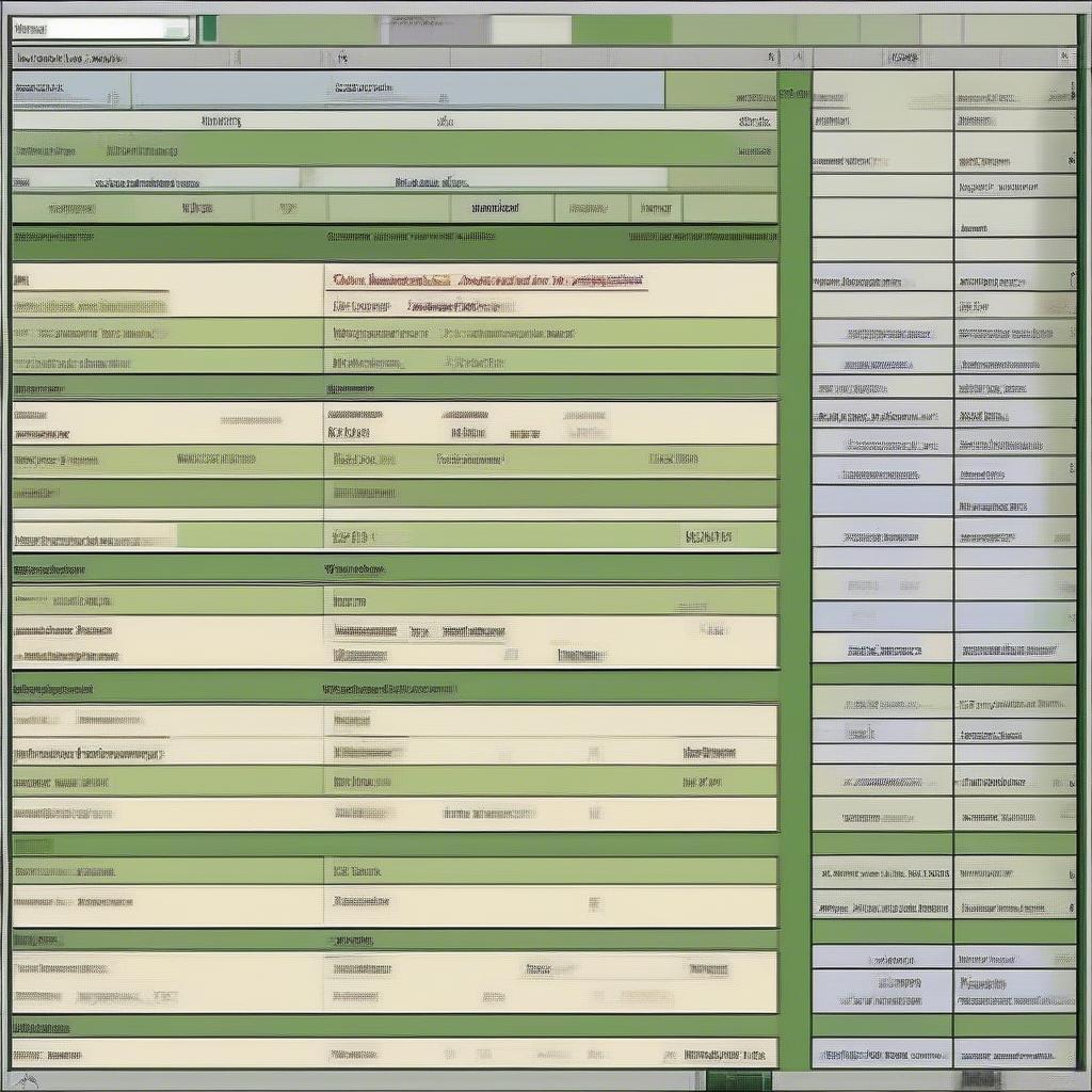 Mẫu Phiếu Nhập Kho Excel Chuẩn