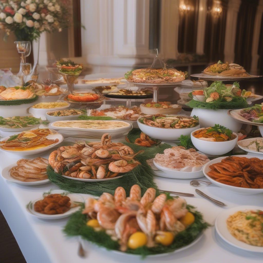 Nhà hàng buffet 71 Nguyễn Chí Thanh - Thực đơn đa dạng