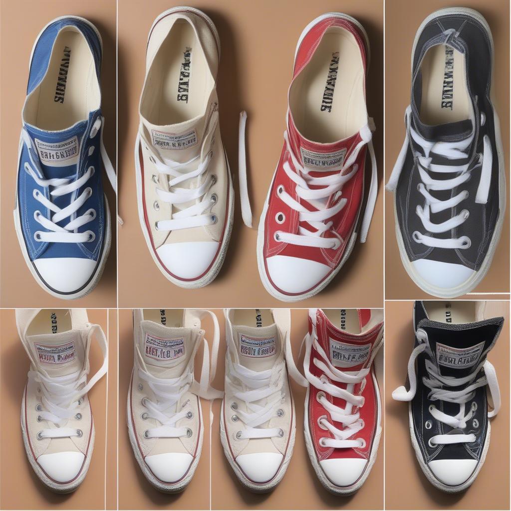 Phân Biệt Dép Converse Thật Giả