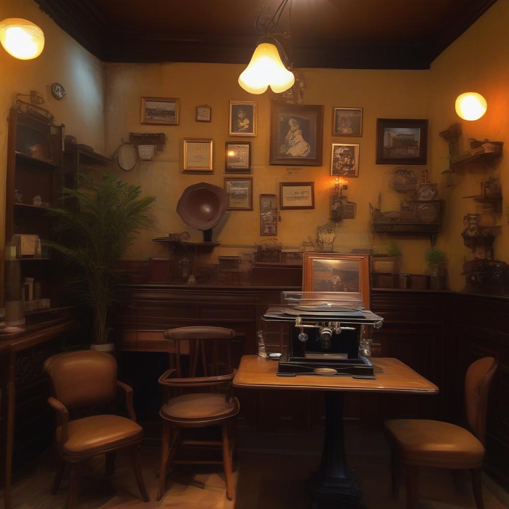 Quán cafe vintage Tây Sơn