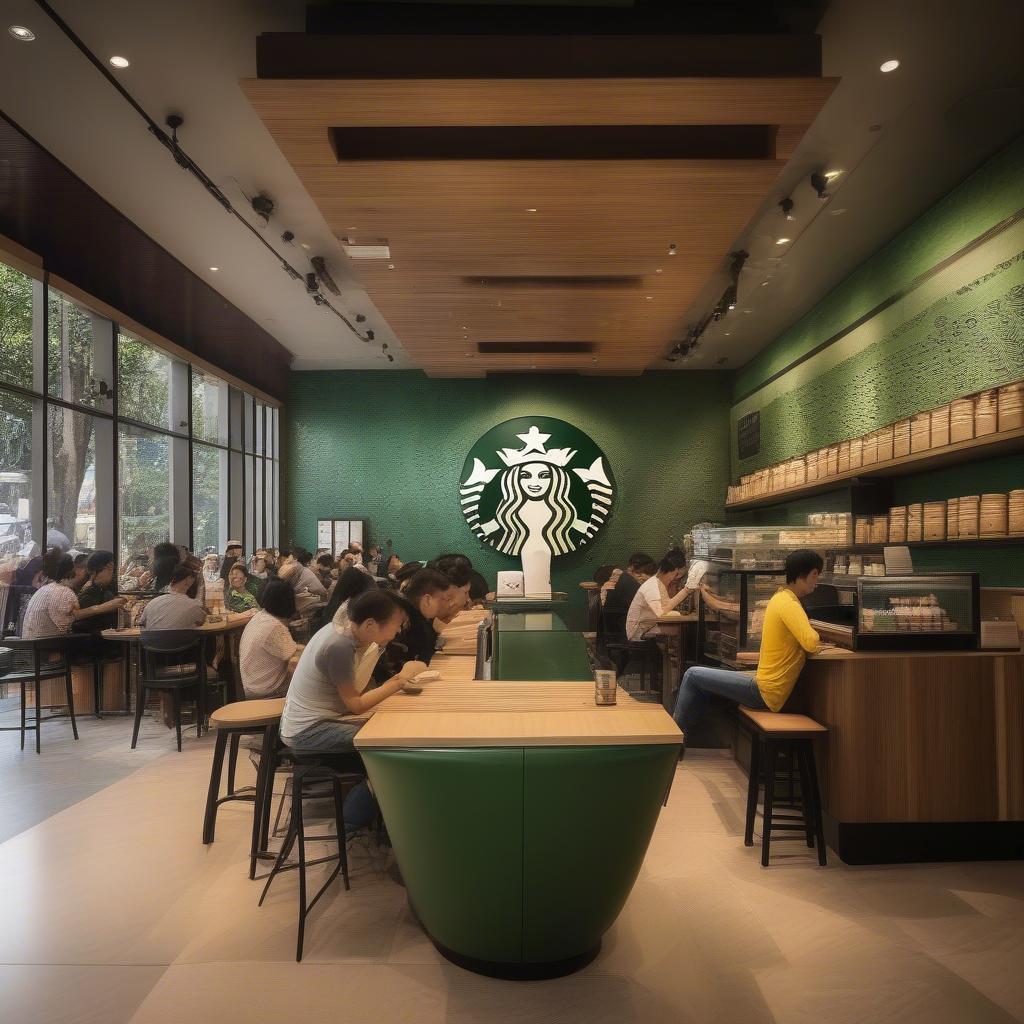 Starbucks Cửa Hàng Hà Nội