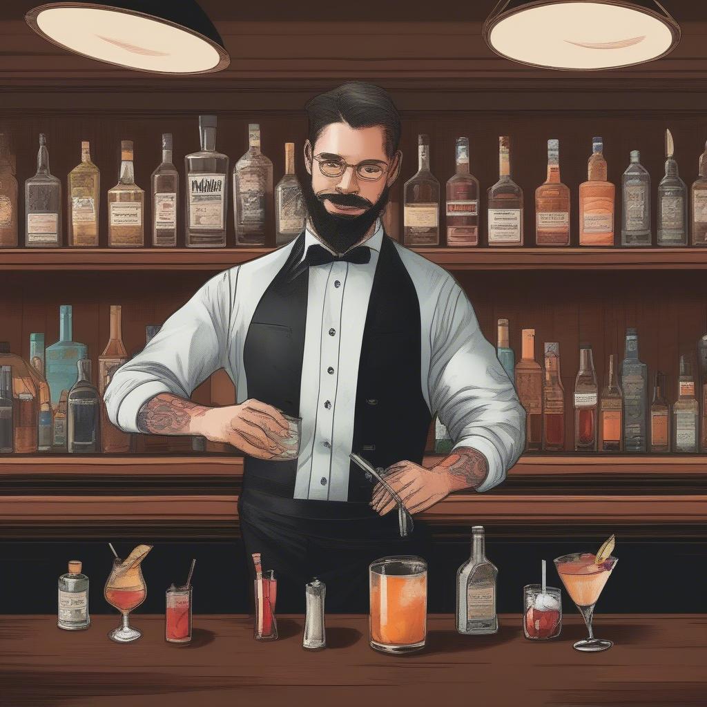 Sự khác biệt giữa Barback và Bartender