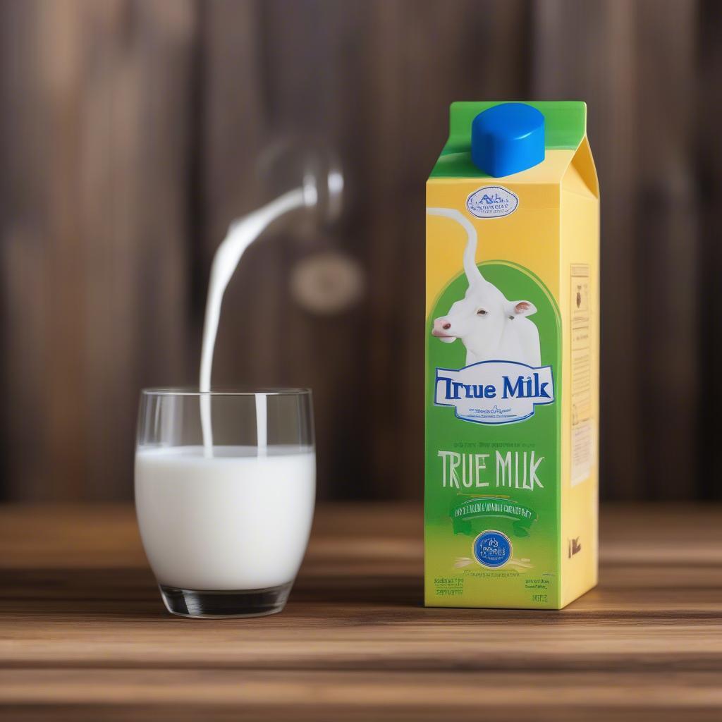 Sữa tươi nguyên kem TH True Milk hộp giấy