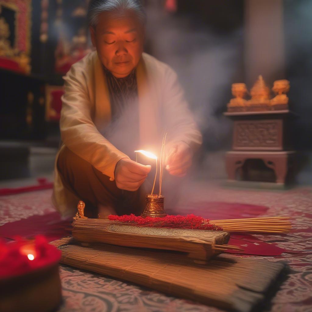 Tâm thành thờ cúng