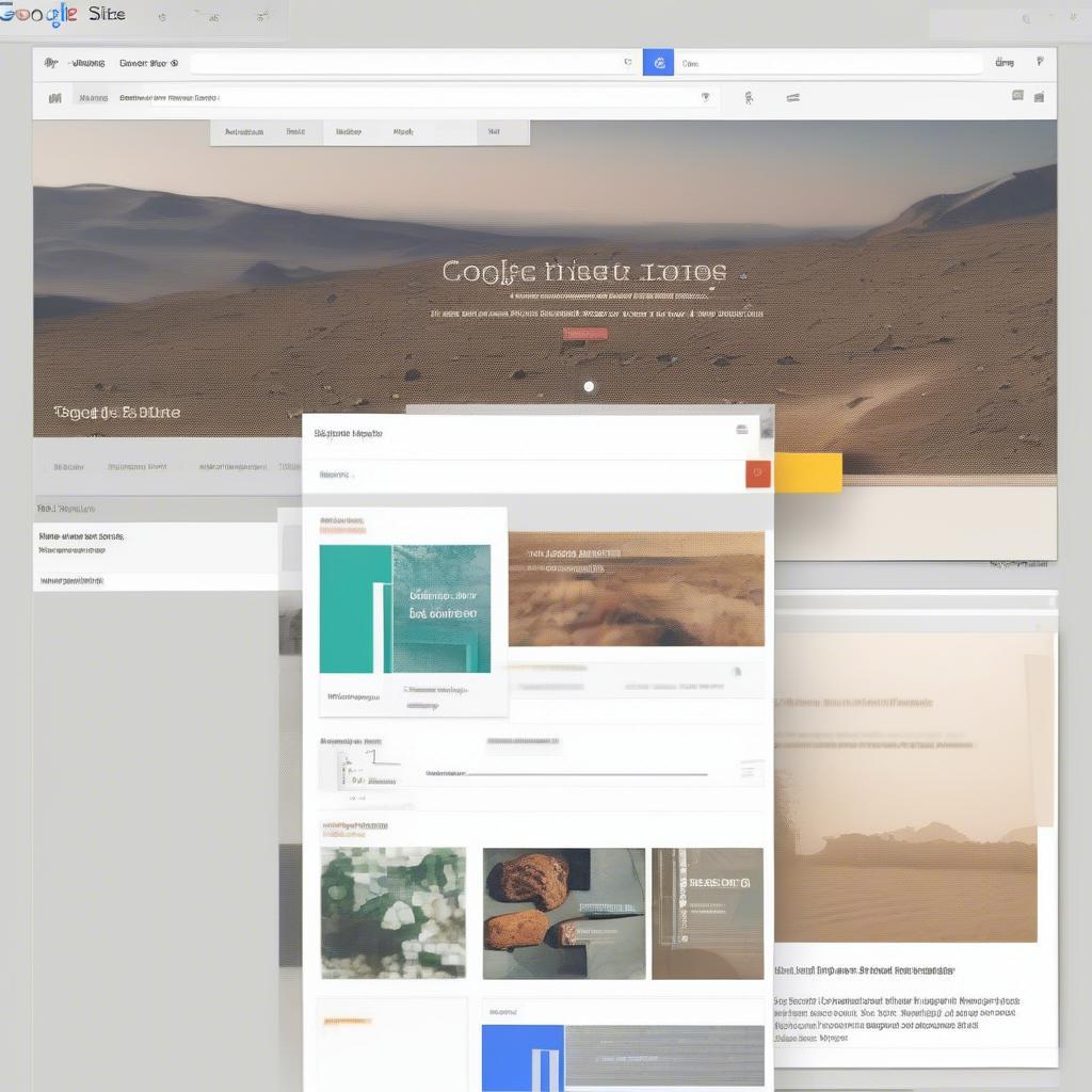 Tạo web miễn phí với Google Sites