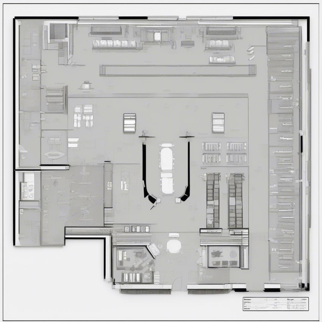 Thiết kế bản vẽ CAD nhà hàng ăn uống