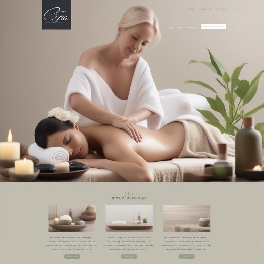 Thiết kế website spa chuyên nghiệp, hiện đại và thu hút