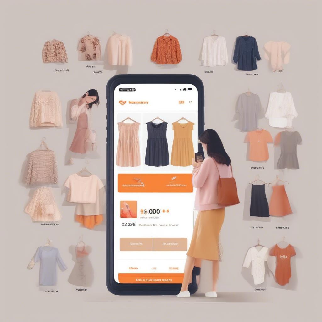 Tìm kiếm shop quần áo đẹp trên Shopee