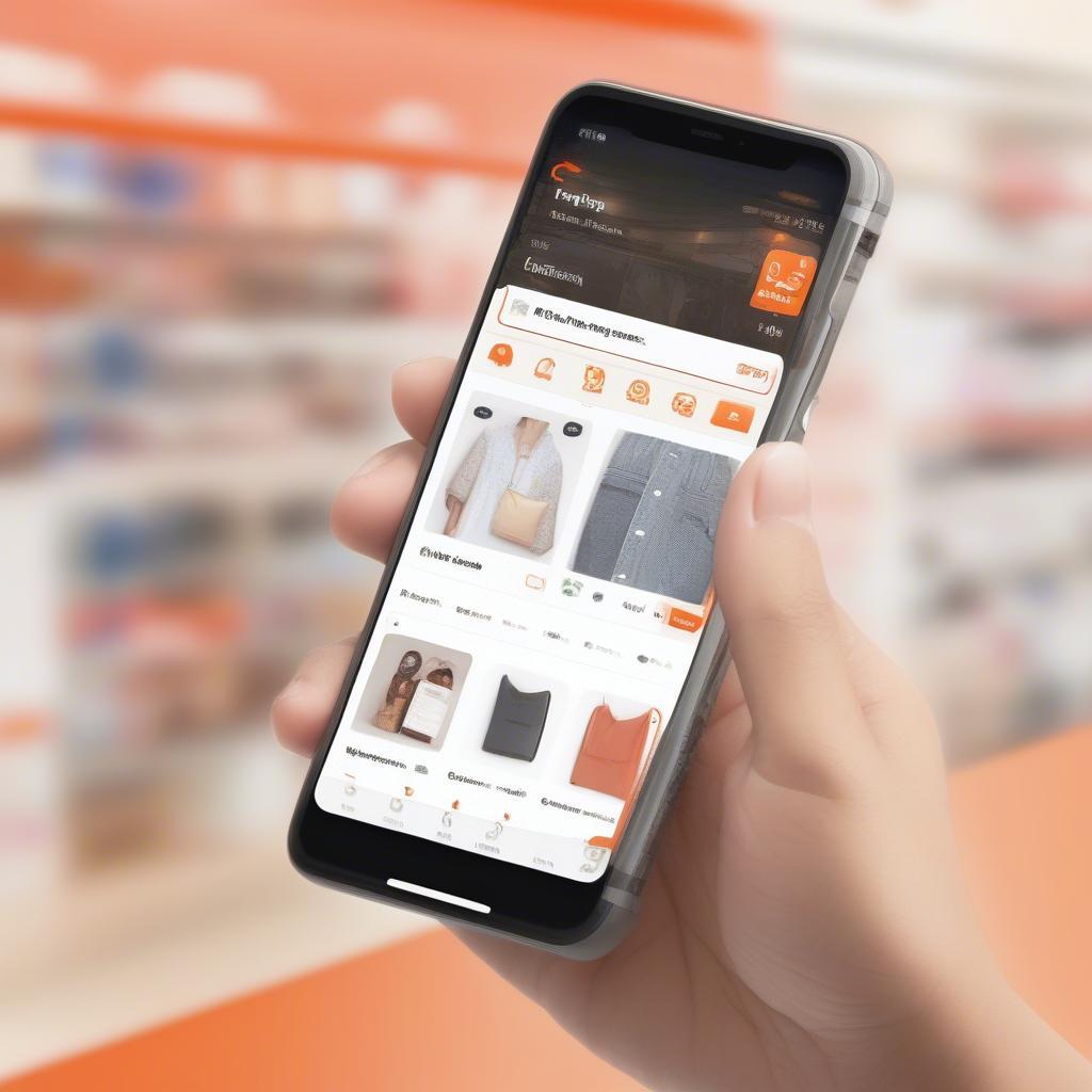 Tìm kiếm shop trên Shopee