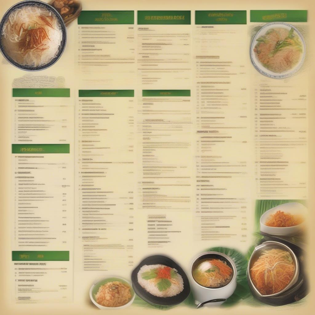 Tối ưu hóa doanh thu bằng cách thiết kế menu quán cơm hiệu quả