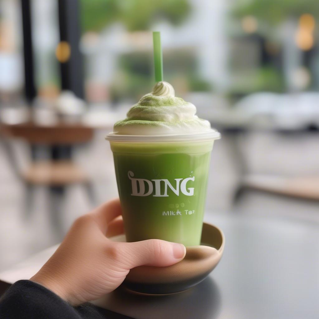 Trà Sữa Matcha Ding Tea